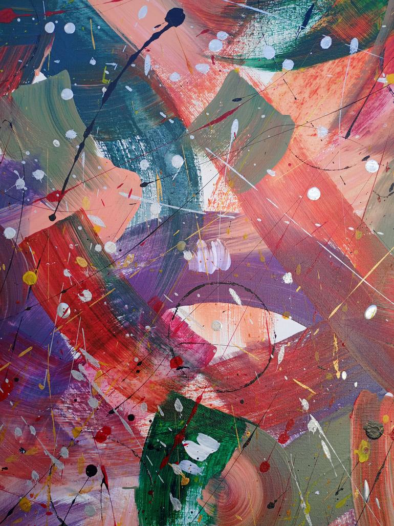 Original Abstract Painting by Sadia Shahzadi