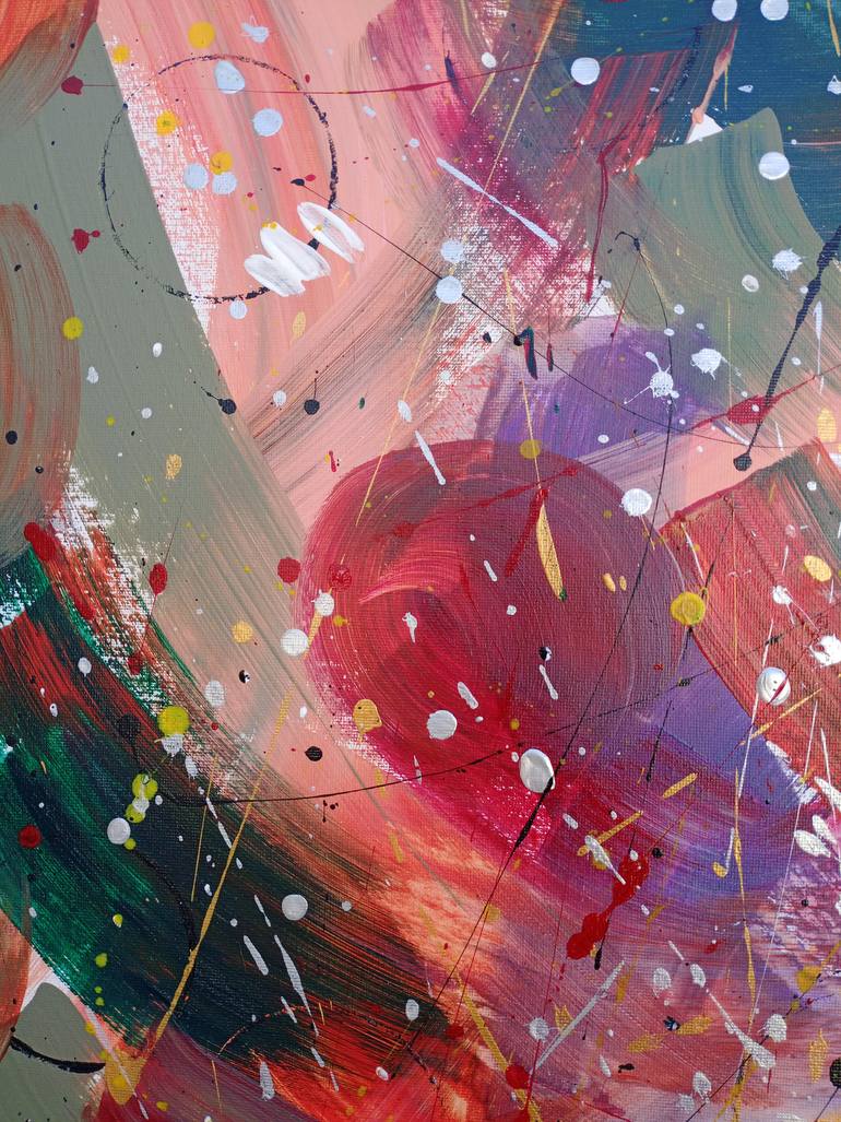 Original Abstract Painting by Sadia Shahzadi