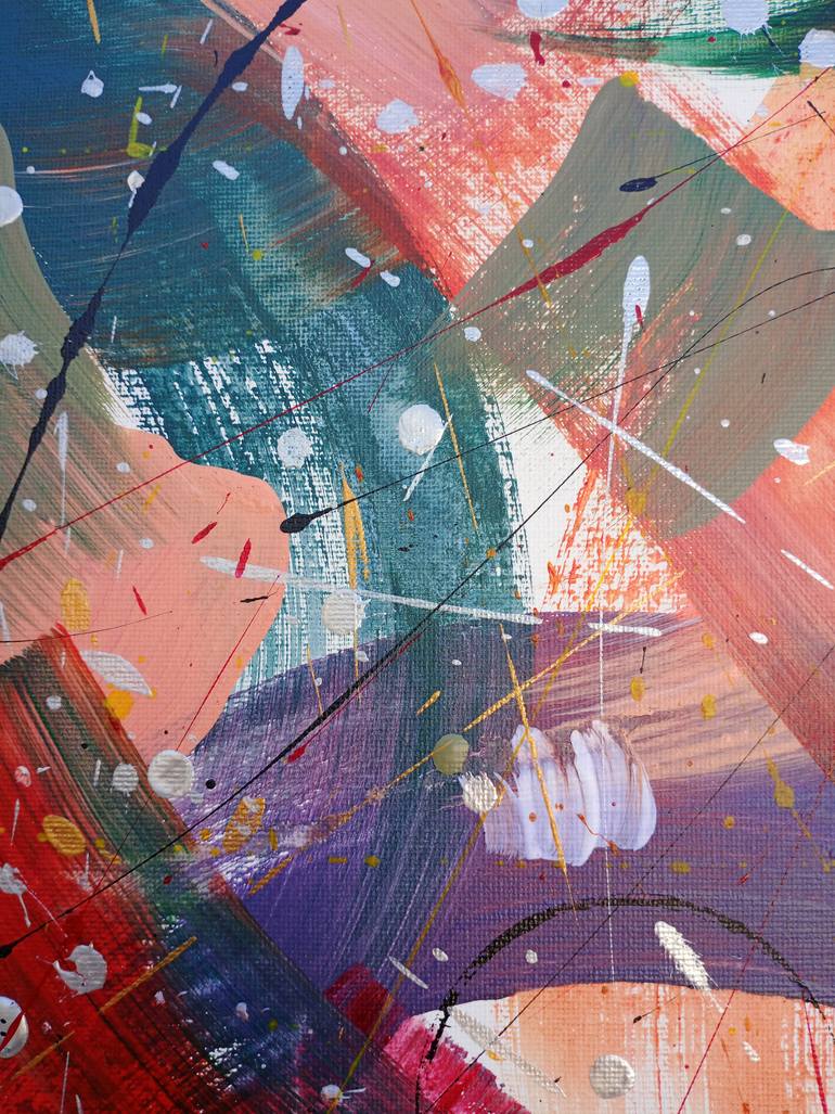 Original Abstract Painting by Sadia Shahzadi