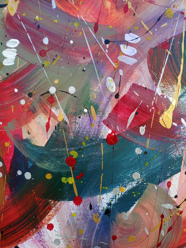 Original Abstract Painting by Sadia Shahzadi