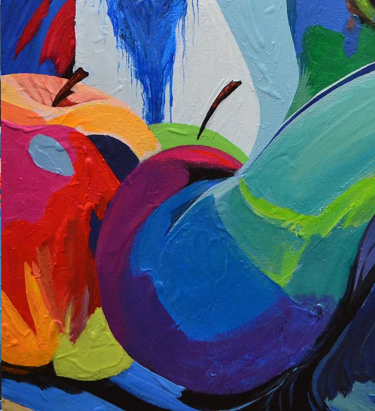 Original Abstract Expressionism Abstract Painting by Rade Grahovac