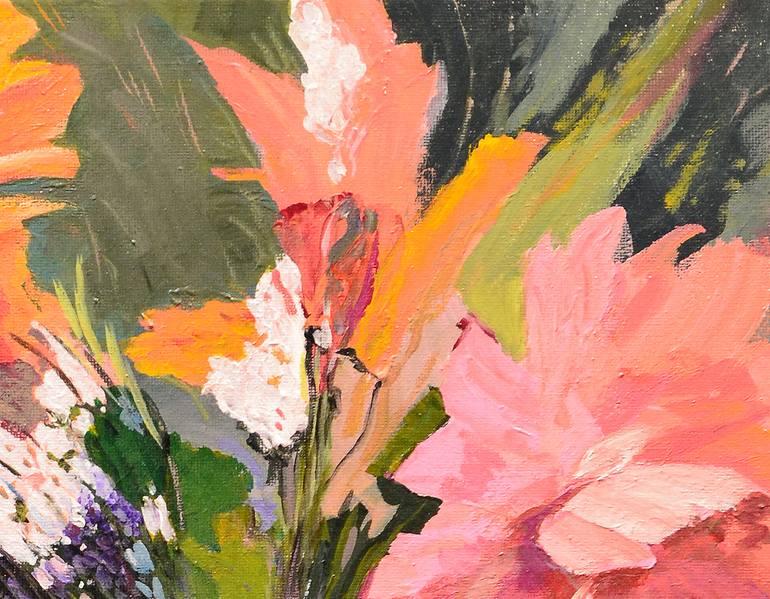 Original Abstract Expressionism Still Life Painting by Rade Grahovac