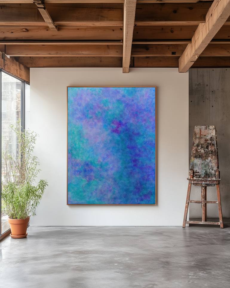 Original Abstract Expressionism Abstract Painting by Natalia Prutski
