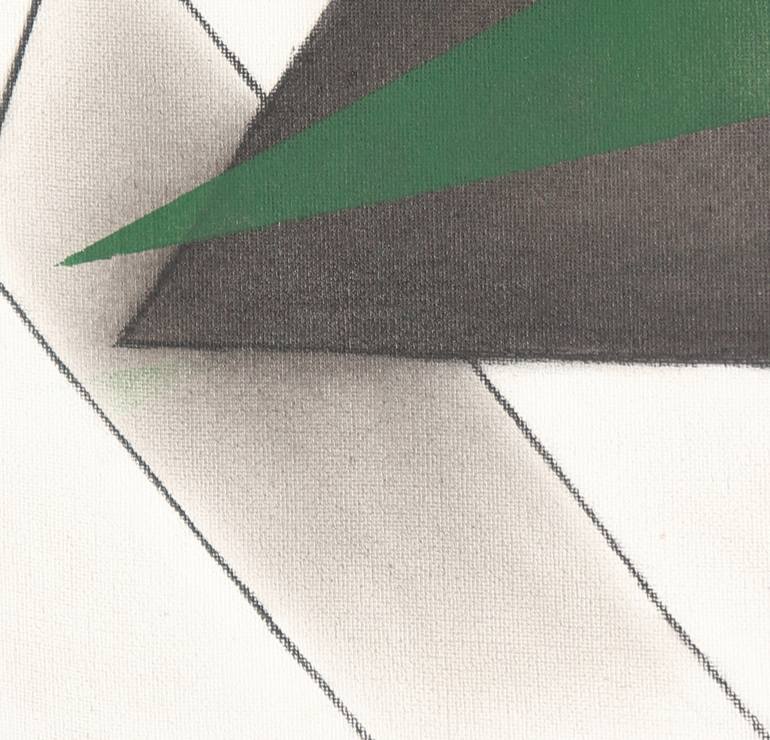 Original Geometric Abstract Mixed Media by Lees Art