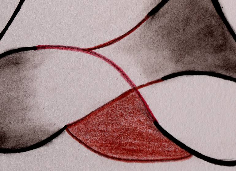 Original Contemporary Abstract Mixed Media by Lees Art