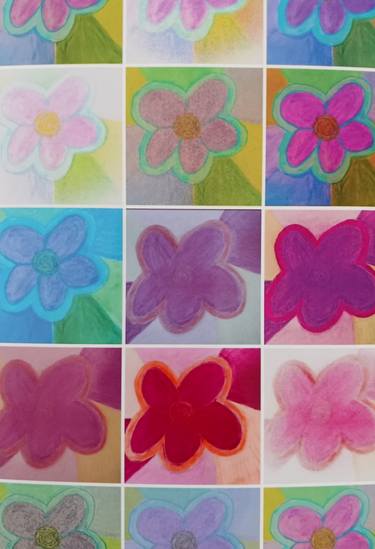Original Contemporary Floral Mixed Media by Nicole H