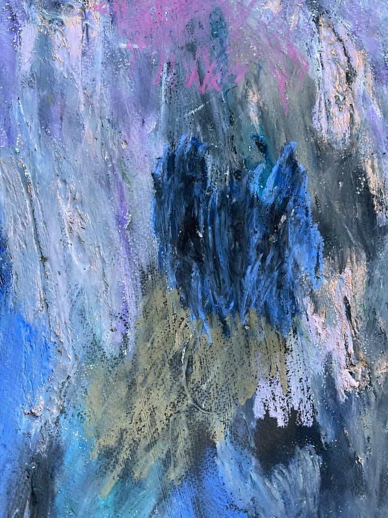 Original Abstract Expressionism Abstract Painting by Asazak Azvahiransiri