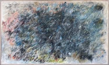 Original Abstract Expressionism Abstract Painting by Asazak Azvahiransiri