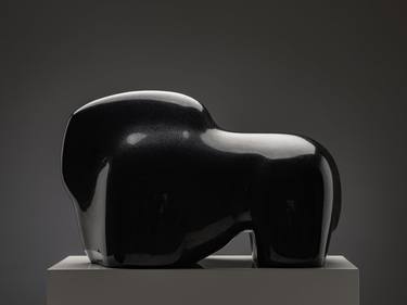 Original Abstract Expressionism Animal Sculpture by Zhang Youzhi