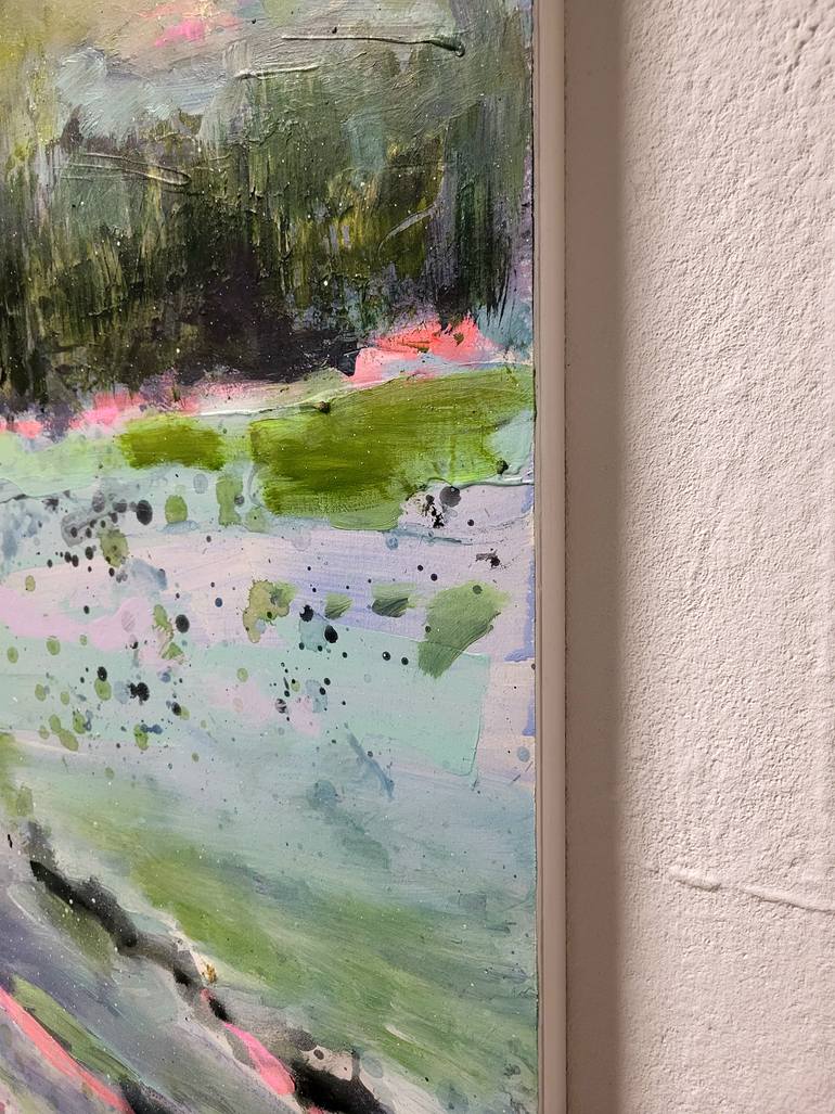 Original Expressionism Landscape Painting by Tanja Vetter