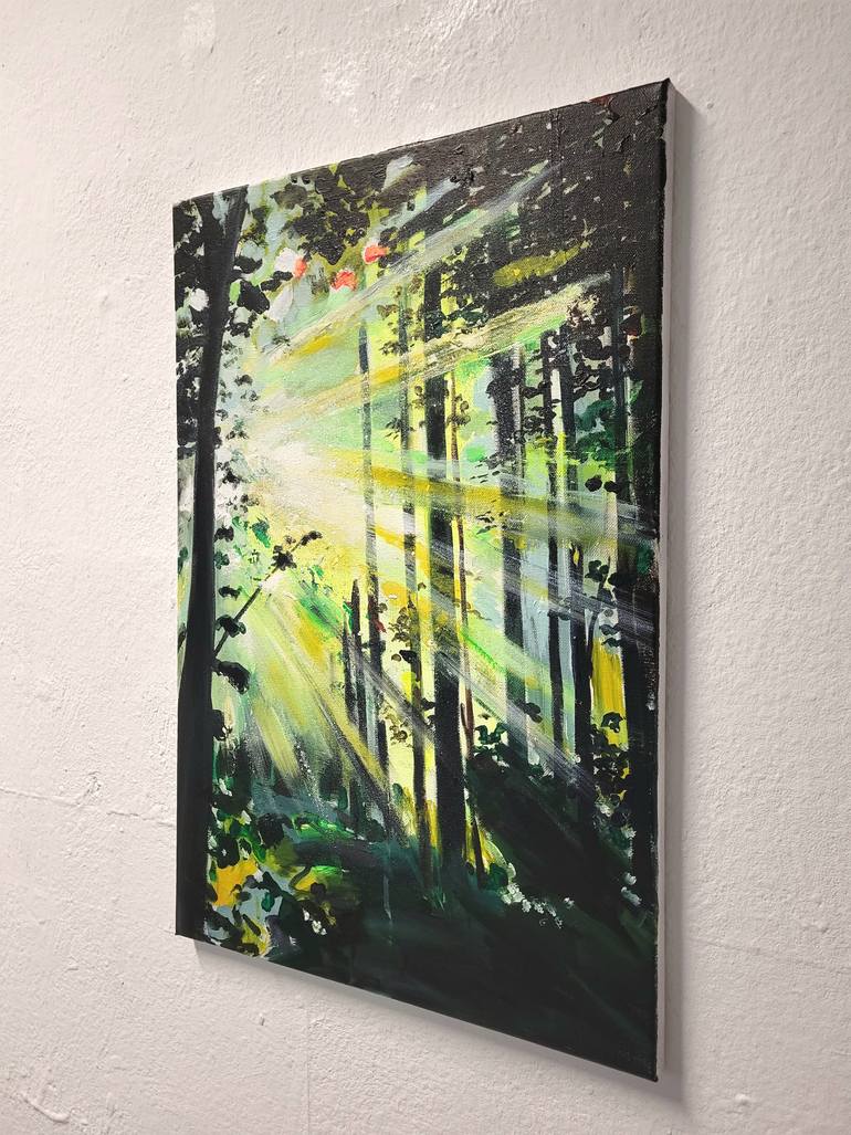 Original Expressionism Landscape Painting by Tanja Vetter