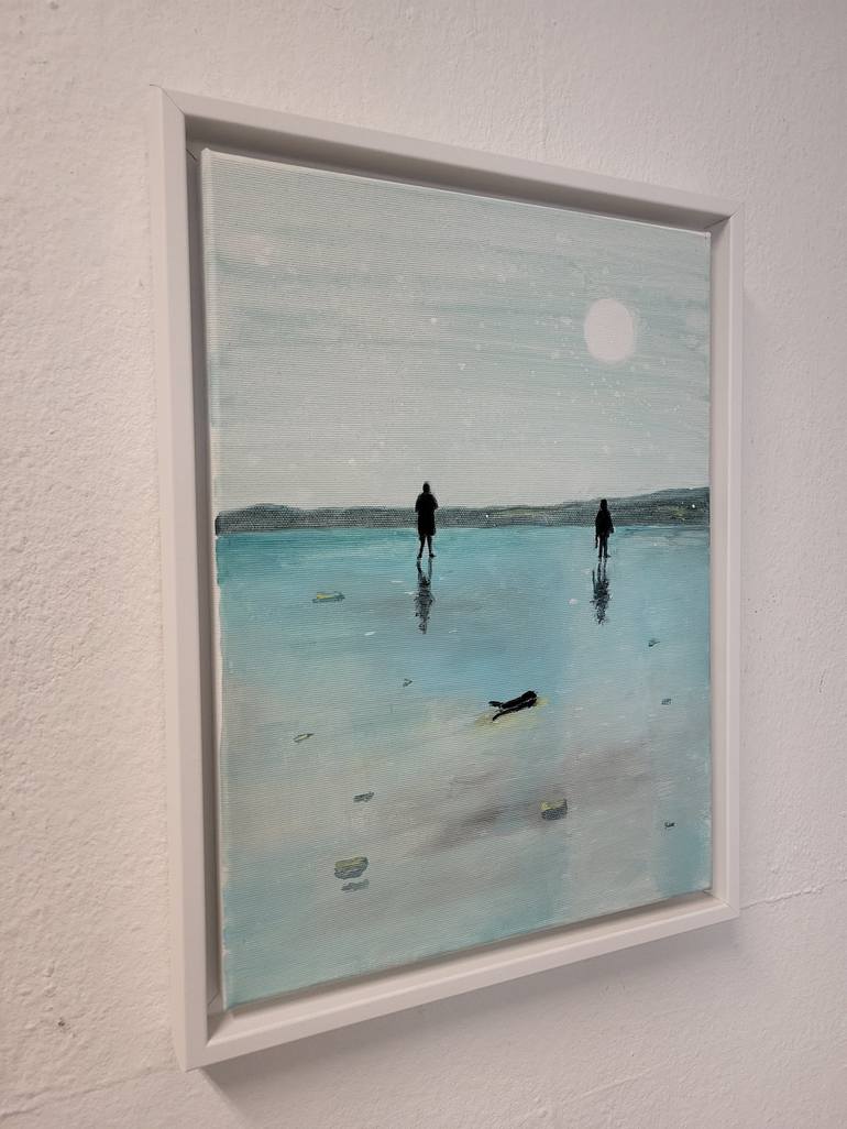 Original Contemporary Beach Painting by Tanja Vetter