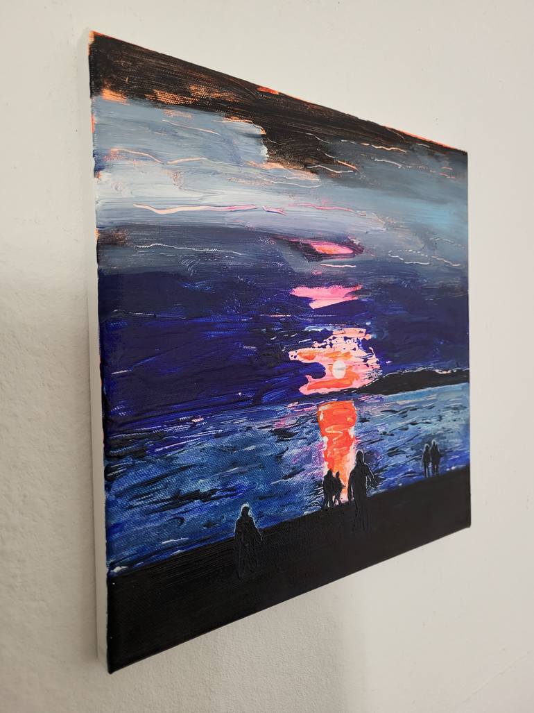 Original Expressionism Landscape Painting by Tanja Vetter