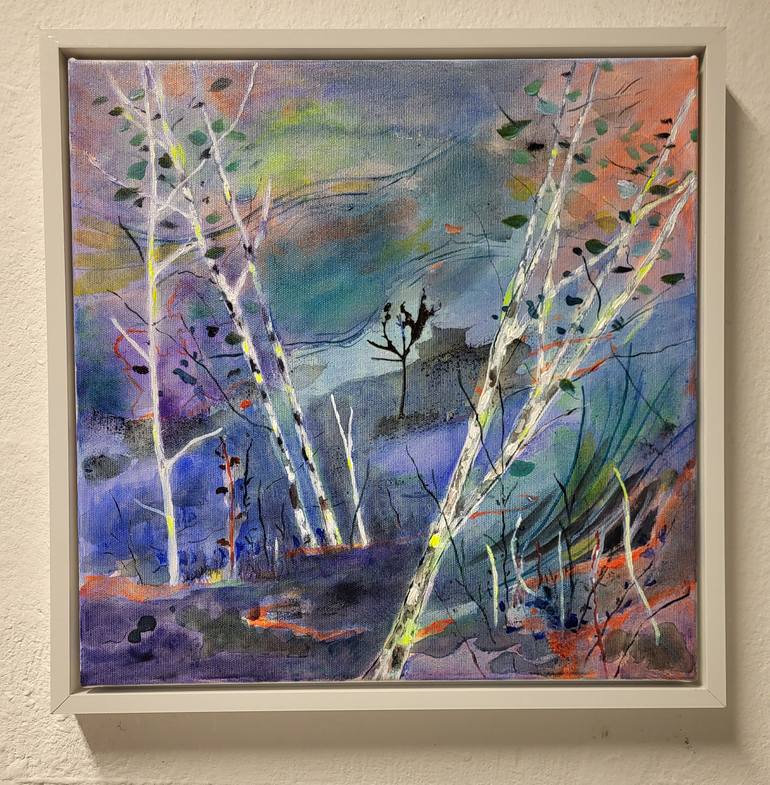 Original Expressionism Nature Painting by Tanja Vetter