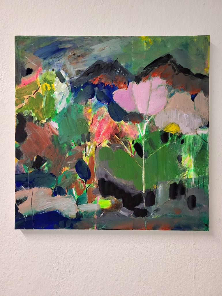 Original Expressionism Landscape Painting by Tanja Vetter