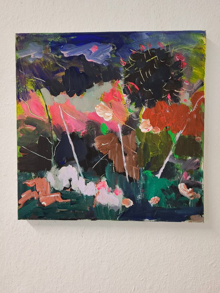 Original Expressionism Nature Painting by Tanja Vetter