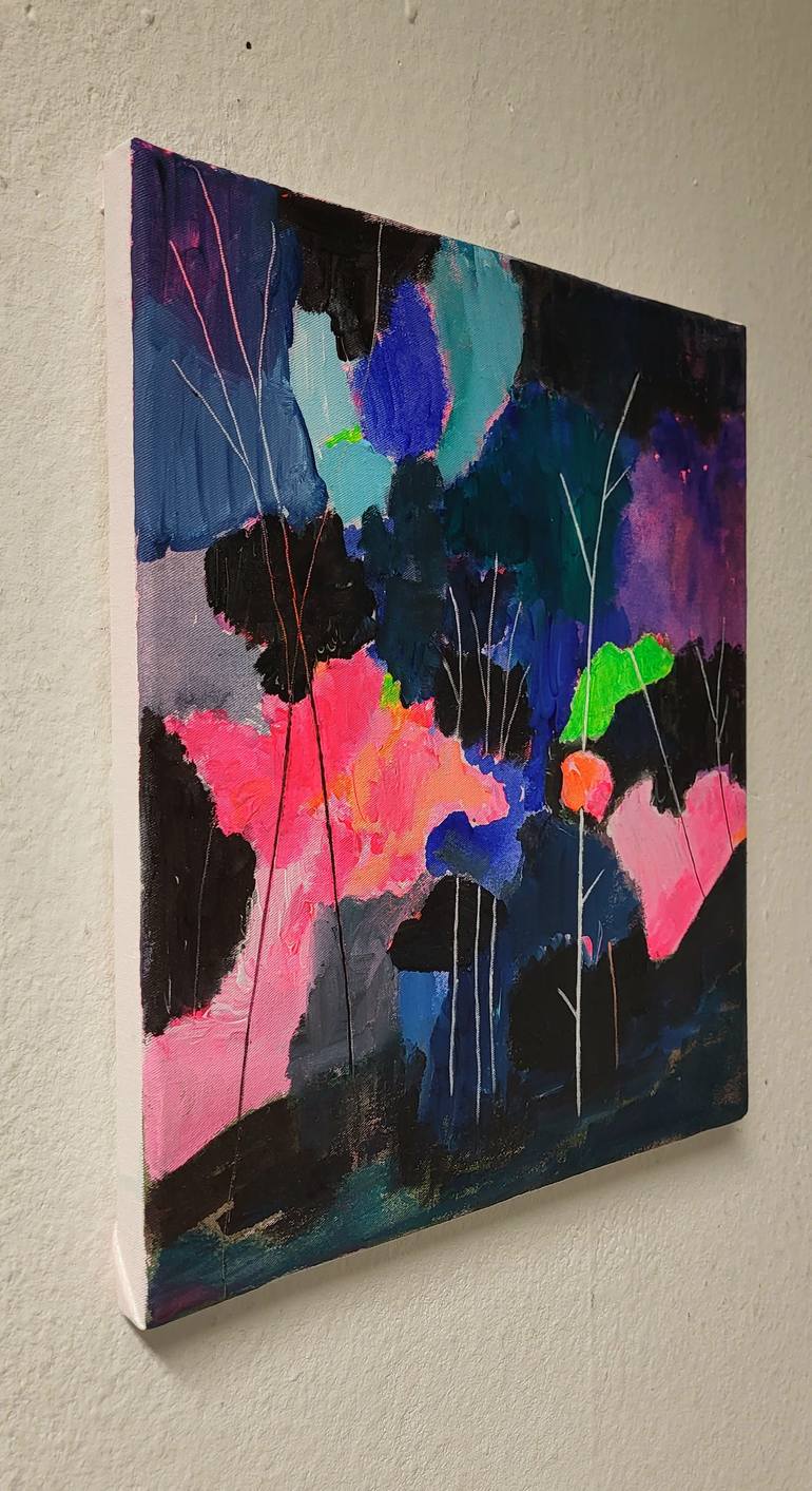 Original Expressionism Nature Painting by Tanja Vetter