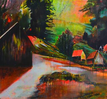 Original Landscape Paintings by Tanja Vetter