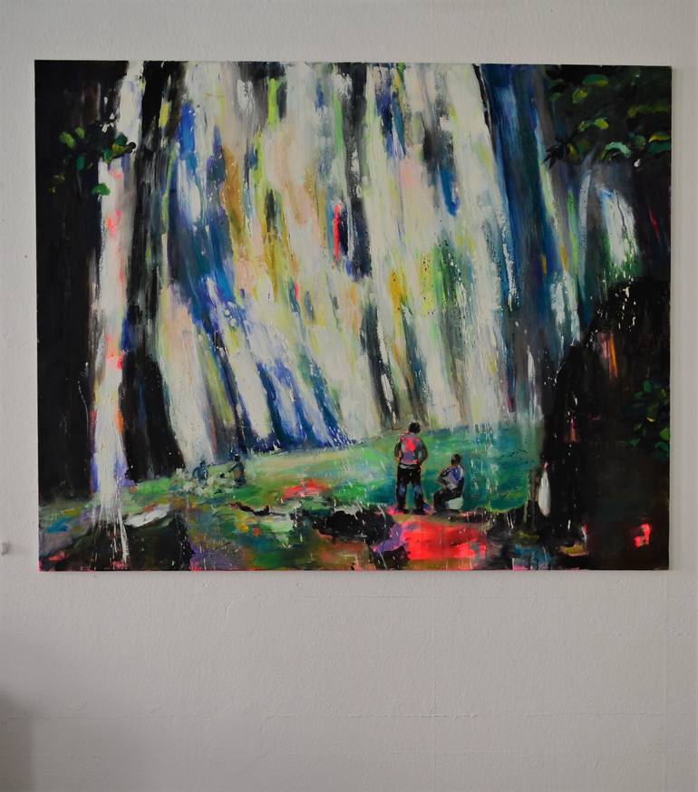 Original Expressionism Nature Painting by Tanja Vetter
