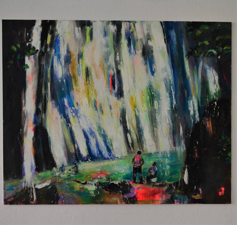 Original Expressionism Nature Painting by Tanja Vetter