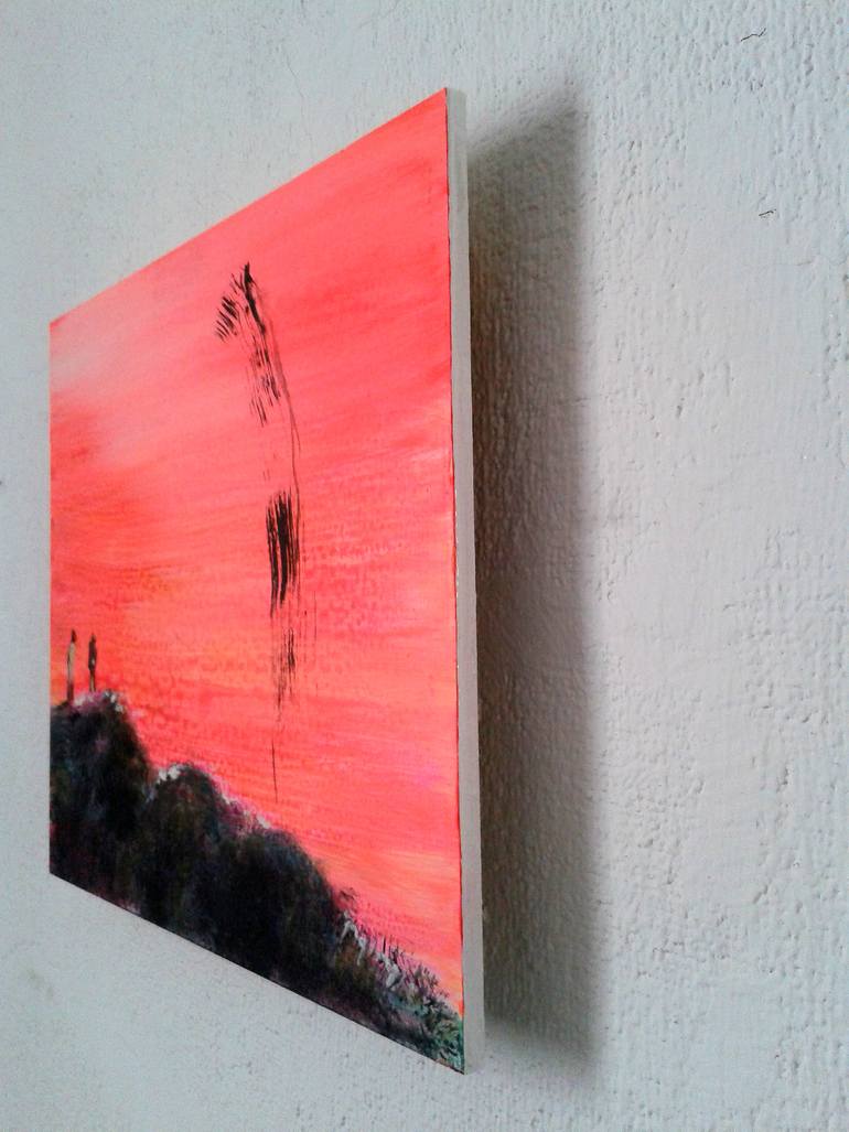 Original Expressionism Landscape Painting by Tanja Vetter