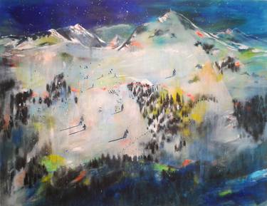 Print of Expressionism Landscape Paintings by Tanja Vetter