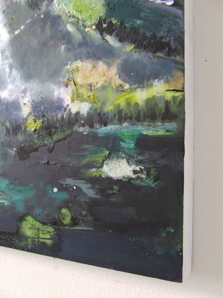 Original Expressionism Landscape Painting by Tanja Vetter