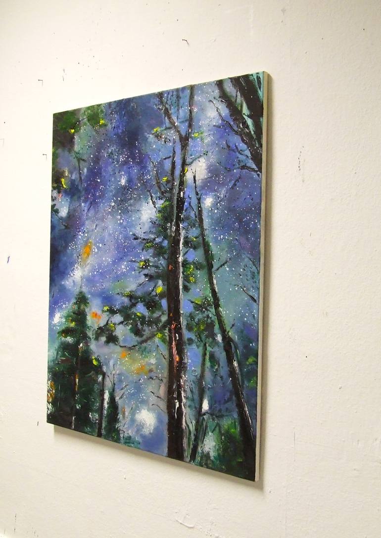 Original Expressionism Nature Painting by Tanja Vetter