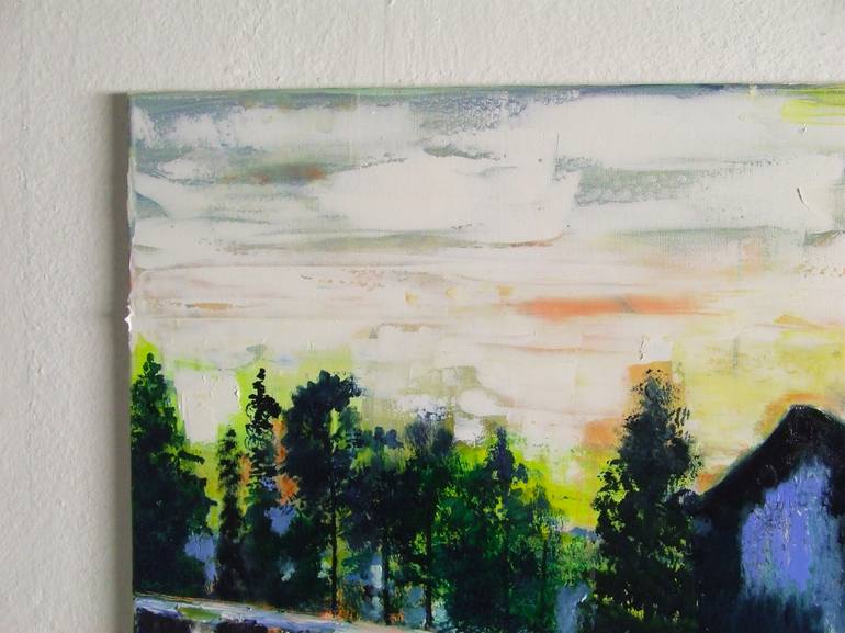 Original Landscape Painting by Tanja Vetter