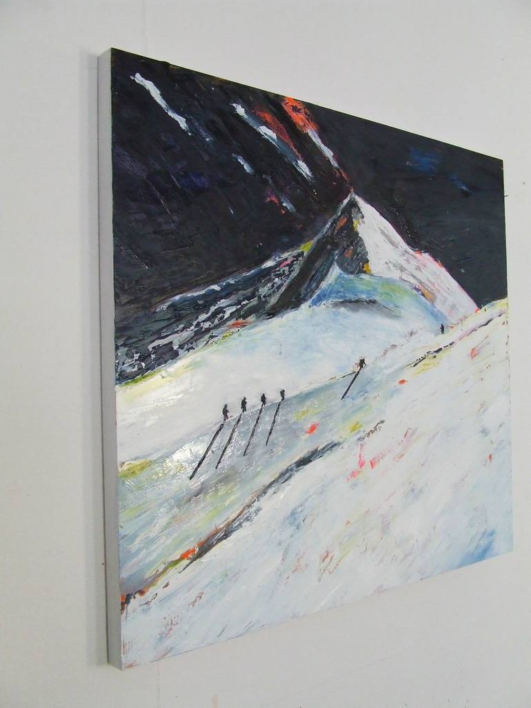 Original Expressionism Landscape Painting by Tanja Vetter