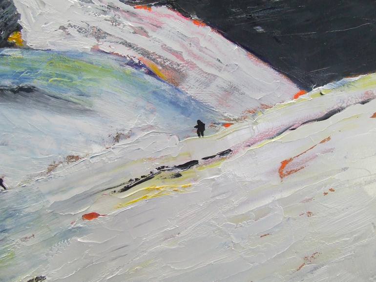 Original Expressionism Landscape Painting by Tanja Vetter