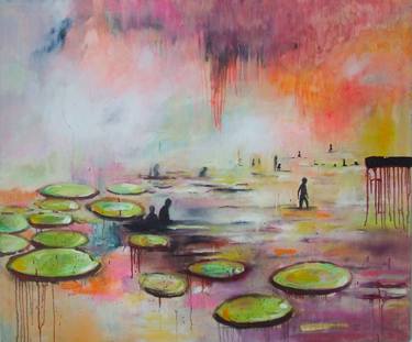 Original Abstract People Paintings by Tanja Vetter