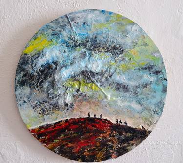 Original Expressionism Landscape Paintings by Tanja Vetter