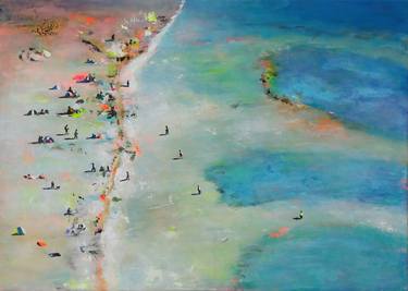 Print of Figurative Beach Paintings by Tanja Vetter