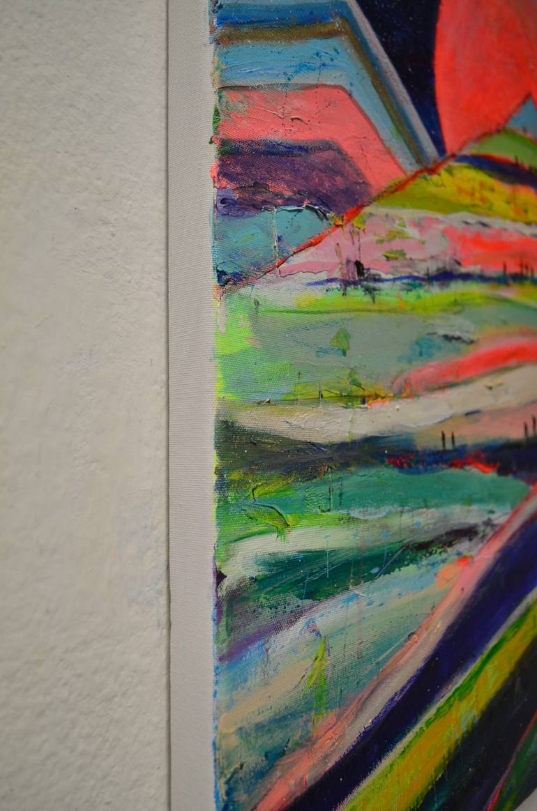 Original Expressionism Nature Painting by Tanja Vetter