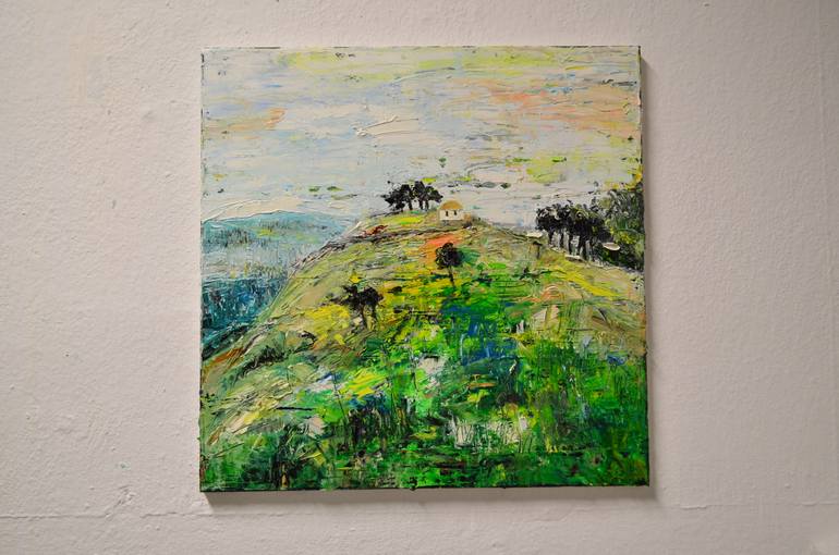Original Expressionism Landscape Painting by Tanja Vetter