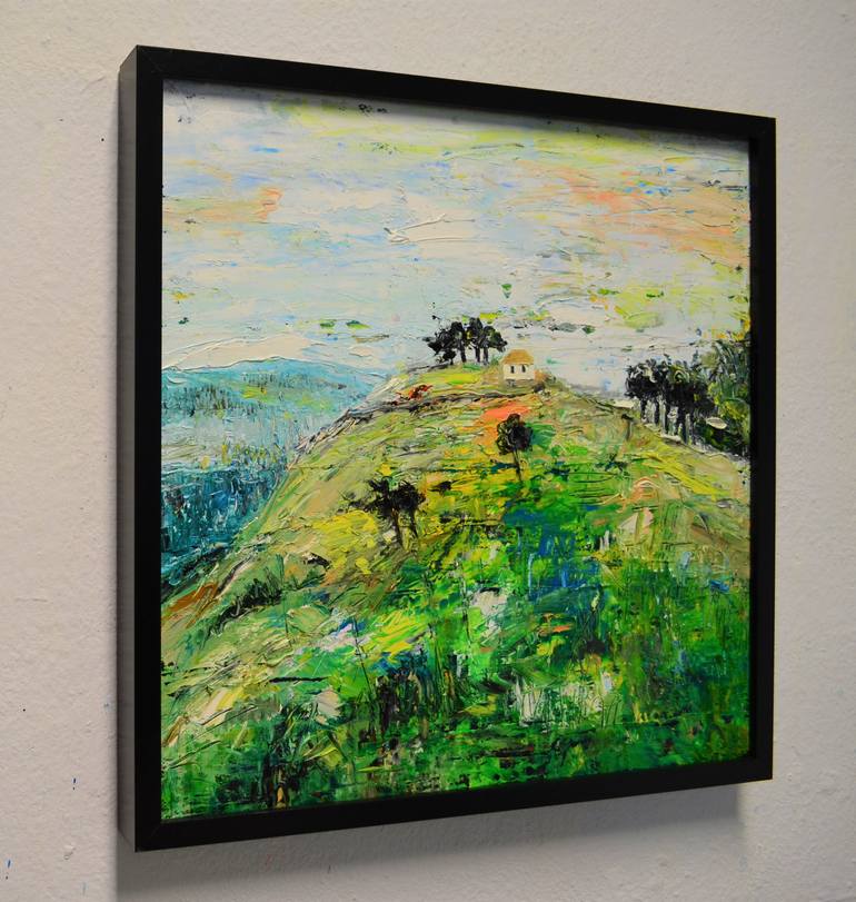 Original Expressionism Landscape Painting by Tanja Vetter