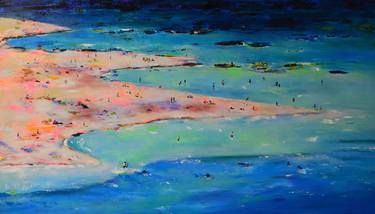 Original Modern Beach Paintings by Tanja Vetter