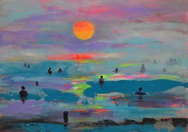 Print of Beach Paintings by Tanja Vetter