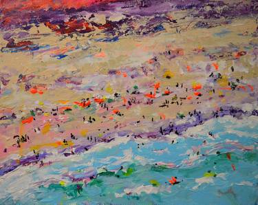 Print of Beach Paintings by Tanja Vetter