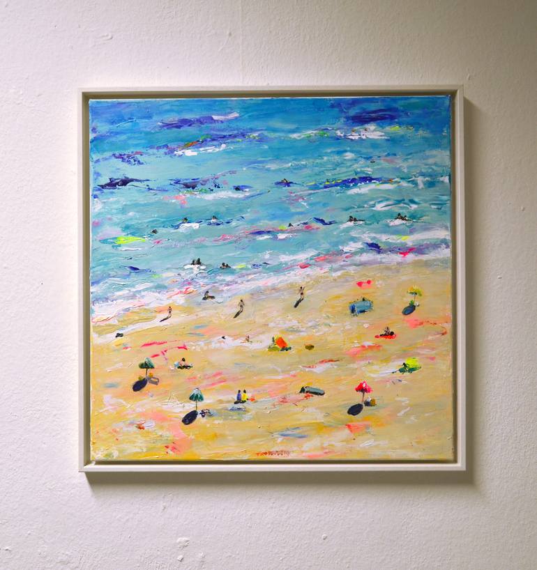 Original Beach Painting by Tanja Vetter