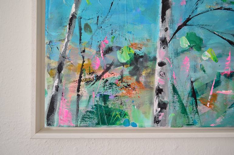 Original Expressionism Landscape Painting by Tanja Vetter