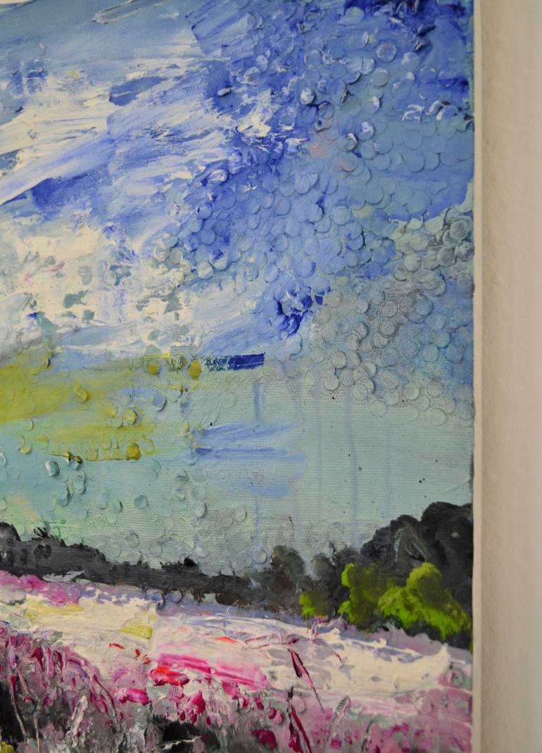 Original Expressionism Landscape Painting by Tanja Vetter