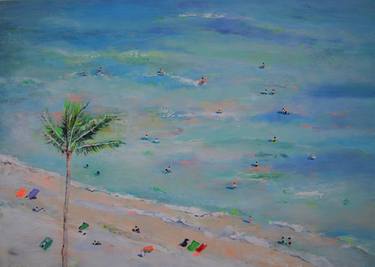 Original Impressionism Beach Paintings by Tanja Vetter