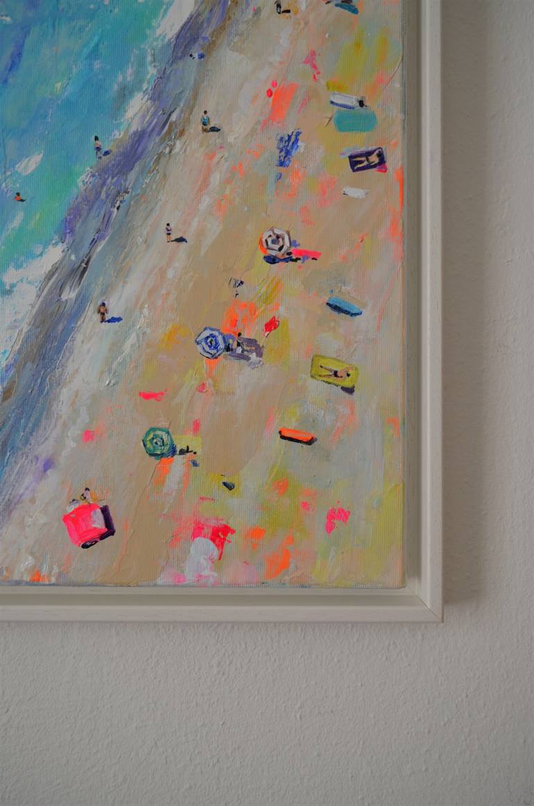 Original Beach Painting by Tanja Vetter