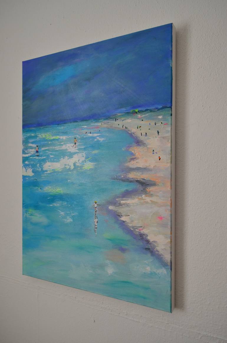 Original Beach Painting by Tanja Vetter