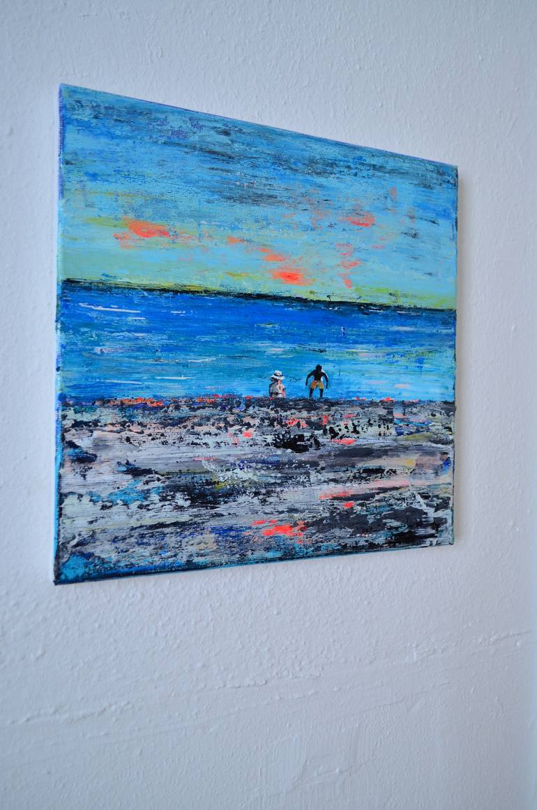 Original Beach Painting by Tanja Vetter