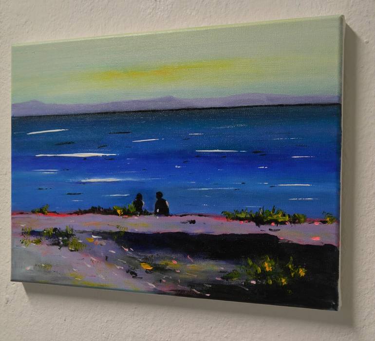 Original Beach Painting by Tanja Vetter