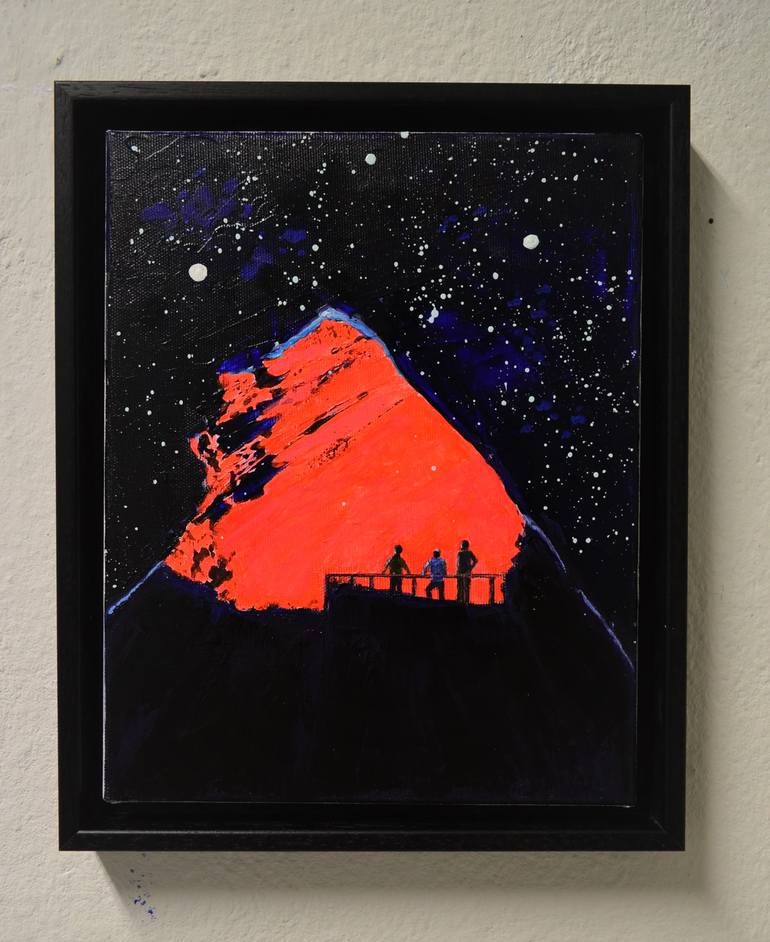 Original Expressionism Nature Painting by Tanja Vetter