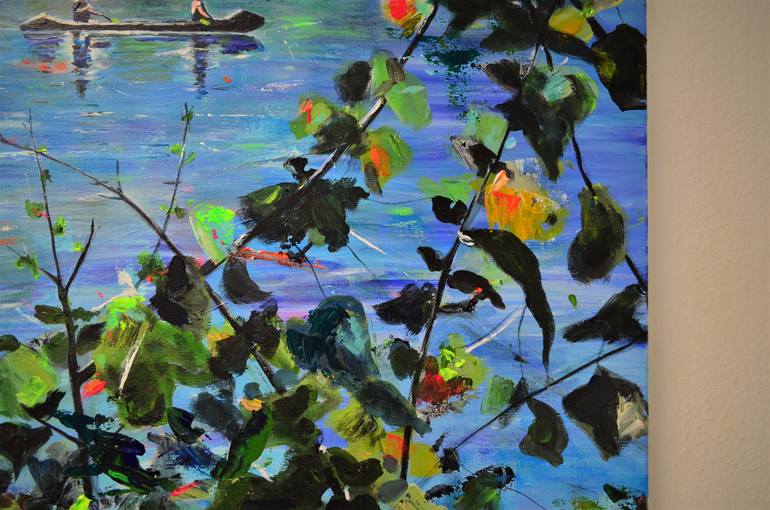 Original Expressionism Landscape Painting by Tanja Vetter